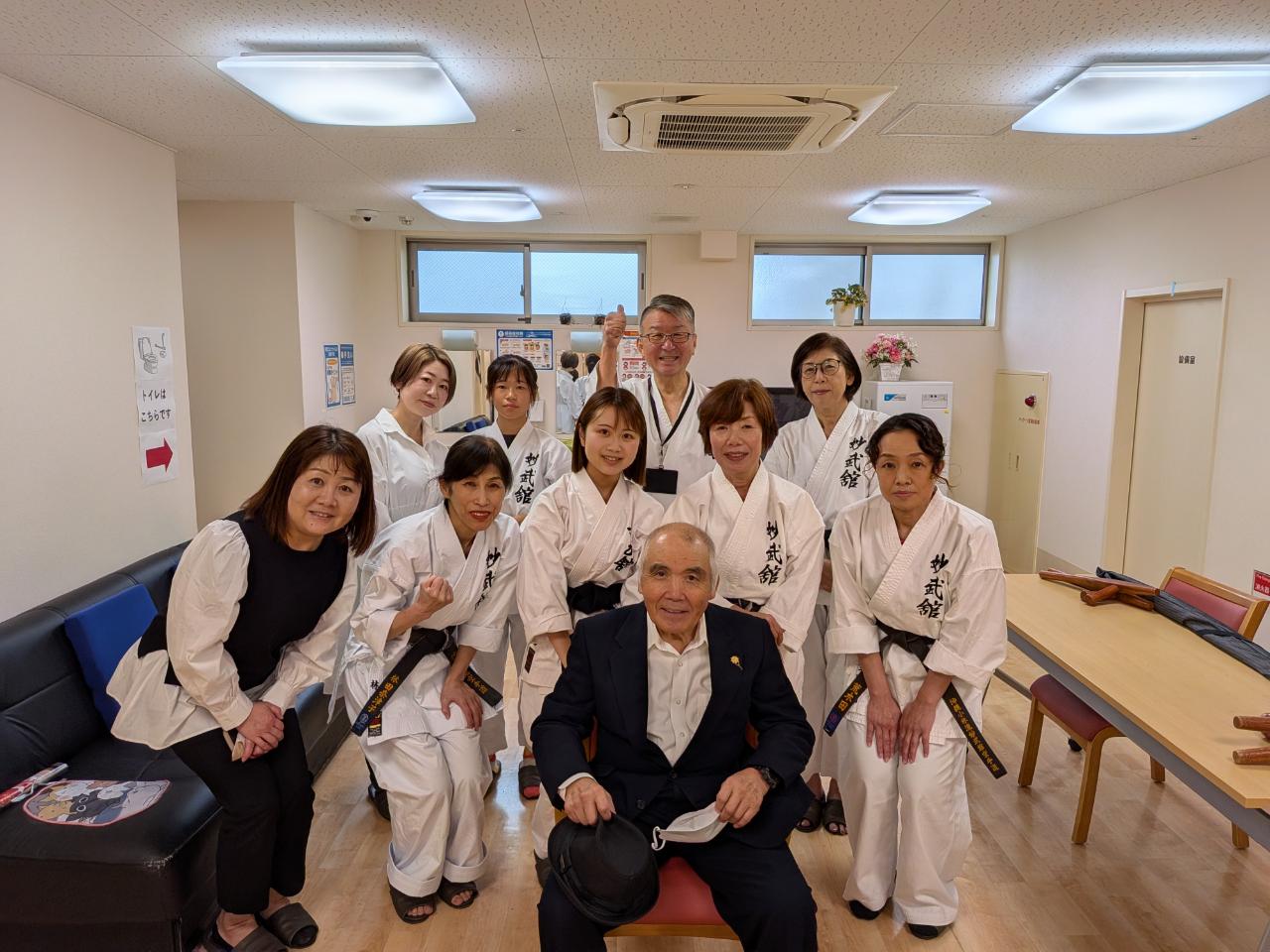 沖縄小林流 妙武館 レディース空手の演武会が開催されました